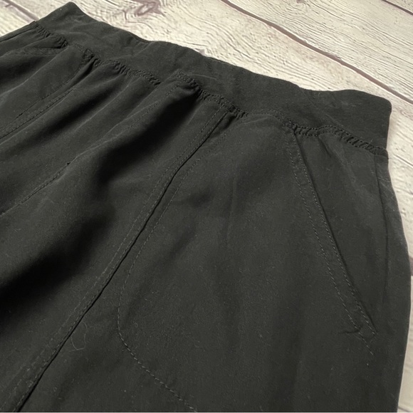 SOFT SURROUNDINGS Metro studded black ankle pants, size S Petite - Picture 5 of 11